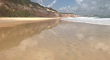 La Linda Playa De Praia Bahia Dos Golfinhos