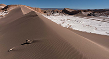 La gran duna o duna mayor, Valle de la Luna