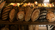 Las variedades de pan en the Grounds of Alexandria