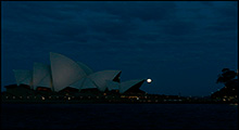 Sydney Opera house de noche