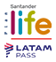 Logo Plan Santander Life LATAM Pass