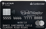 Tarjeta Mastercard Worldmember Business LATAM Pass