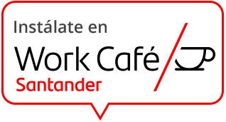 Instálate en WorkCafe Santander
